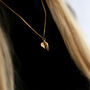 Elephant Necklace 3D In Sterling Silver, Gold Vermeil, thumbnail 11 of 12