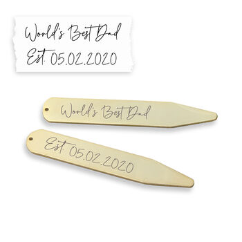 Personalised Handwriting Collar Stiffeners, 12 of 12