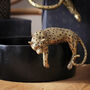 Large Gold Leopard Pot Hanger, thumbnail 1 of 3