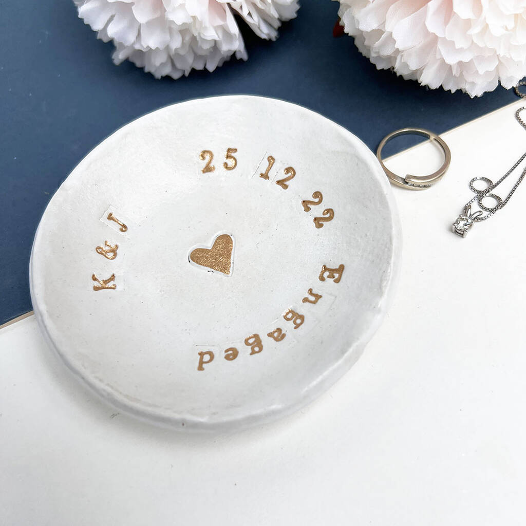 Personalised Engagement Ring Dish, 1 of 11