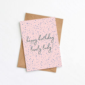 Handmade Personalised Birthday Cards by Pink & Posh