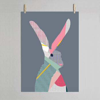 Hare Art Print, 2 of 3