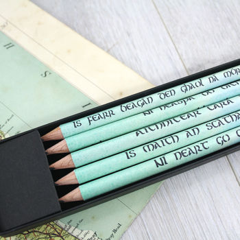 Irish Sayings: Best Friend Gift Pencils, 3 of 6