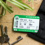 Personalised Football Ticket Wallet Insert For Dad, thumbnail 7 of 7