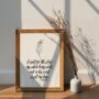I Wait For The Lord Print Psalm 130:Five Christian Print, thumbnail 5 of 5