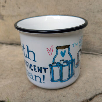 Personalised Thank You Milkman Mug, 6 of 8