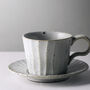 Handmade Cup And Saucer Sand Series, thumbnail 5 of 5