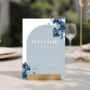 Blue Custom Wedding Welcome Sign/ Foam Board, thumbnail 4 of 5