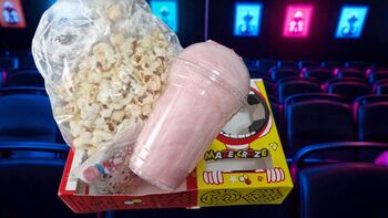 Personalised Movie Night Snack Box Cinema Tray Candy, 5 of 10