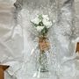 Handmade Lace Anniversary Flowers With Engraved Tag, thumbnail 6 of 6