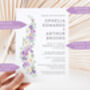 Purple Wedding Invites, thumbnail 3 of 6