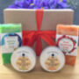 Spa Gift Set For Her. Handmade Soap, Hand And Foot Balm, thumbnail 1 of 5