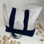 Personalised Linen Tote Bag With Optional Insert, thumbnail 1 of 4