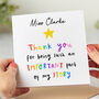 'Important Part Of My Story' Personalised Thank You Card, thumbnail 2 of 2
