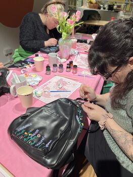Paint Your Own Vintage Handbag Experience In Manchester, 9 of 9