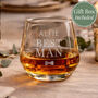 Personalised Best Man Tumbler Gift Boxed, thumbnail 1 of 4