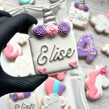 Personalised Unicorn Biscuit Gift, 4 of 5