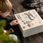 Personalised Children's Christmas Eve Wooden Gift Box, thumbnail 2 of 7