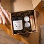 Secret Santa Personalised Christmas Soy Wax Scented Candle Gift Set, thumbnail 3 of 4