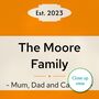 Family Print Personalised Book Cover Gift, thumbnail 5 of 12