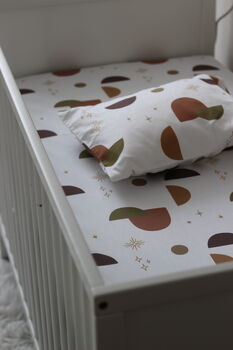 Baby Fitted Bedding Sheet And Pillow Set Gift, 3 of 5