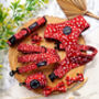 Poppy Toadstool Polkas Dog Collar, thumbnail 9 of 9