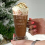 Personalised Stars Hot Chocolate Latte Glass, thumbnail 1 of 4