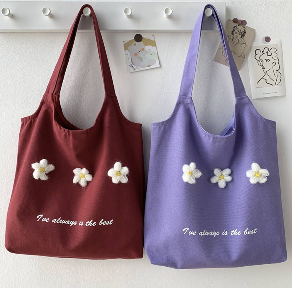 Floral Shoulder Tote Bag By GY Studios | notonthehighstreet.com