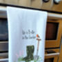 Life Is Better In The Garden Tea Towel, thumbnail 3 of 6