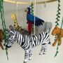 Jungle Animal Themed Baby Crib Mobile, thumbnail 5 of 11