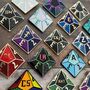 Customisable Dice D10 Enamel Pins, thumbnail 1 of 7