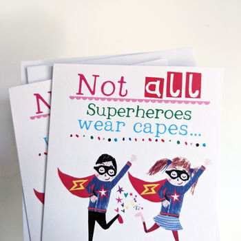 Personalised Superhero Teacher Card, 4 of 12