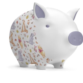 Tilly Pig Winnie The Pooh And Friends Piggy Bank, 4 of 6
