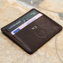 Personalised Italian Leather Card Holder. 'The Marco', thumbnail 1 of 11