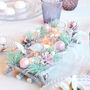 Pink Glitter Christmas Candle Centrepiece, thumbnail 4 of 6