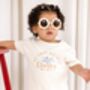 Personalised Airport Outfit Embroidered Holiday T Shirt And Shorts Set, thumbnail 4 of 9