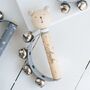 Personalised Wooden Handbell Toy, thumbnail 4 of 6