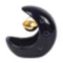 Crescent Moon Hanging Oil Burner With Gold Dish, thumbnail 3 of 4