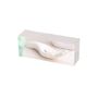 White Ceramic Open Hand Tealight Holder, thumbnail 3 of 4