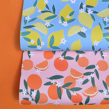 Sevilla Oranges Wrapping Paper, 5 of 7