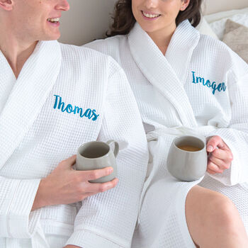 Personalised Waffle Dressing Gown, 12 of 12