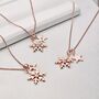 Design Your Own Snowflake Necklace, thumbnail 10 of 11