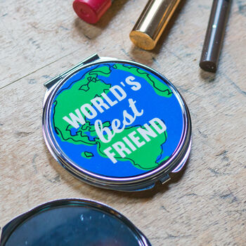 'World's Best Friend' Compact Mirror, 5 of 7