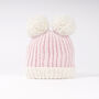 Pompom Hat Baby Knitting Kit, thumbnail 3 of 9