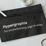 Hypergraphia Pencil Case, thumbnail 5 of 5