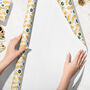 Matisse Inspired Yellow Wrapping Paper, thumbnail 2 of 7