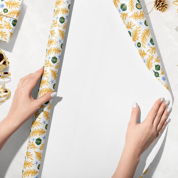 Matisse Inspired Yellow Wrapping Paper, 2 of 7