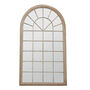 Contemporary Tall Iron Window Mirror, thumbnail 2 of 4
