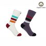 Striped Organic Women's Sport Socks Bundle, thumbnail 1 of 5