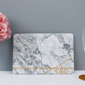 Personalised Marble Cheeseboard 'Rectangle', 8 of 8